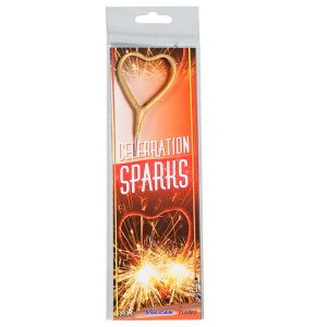 Heart shaped sparkler F1 Vuurwerk Weert